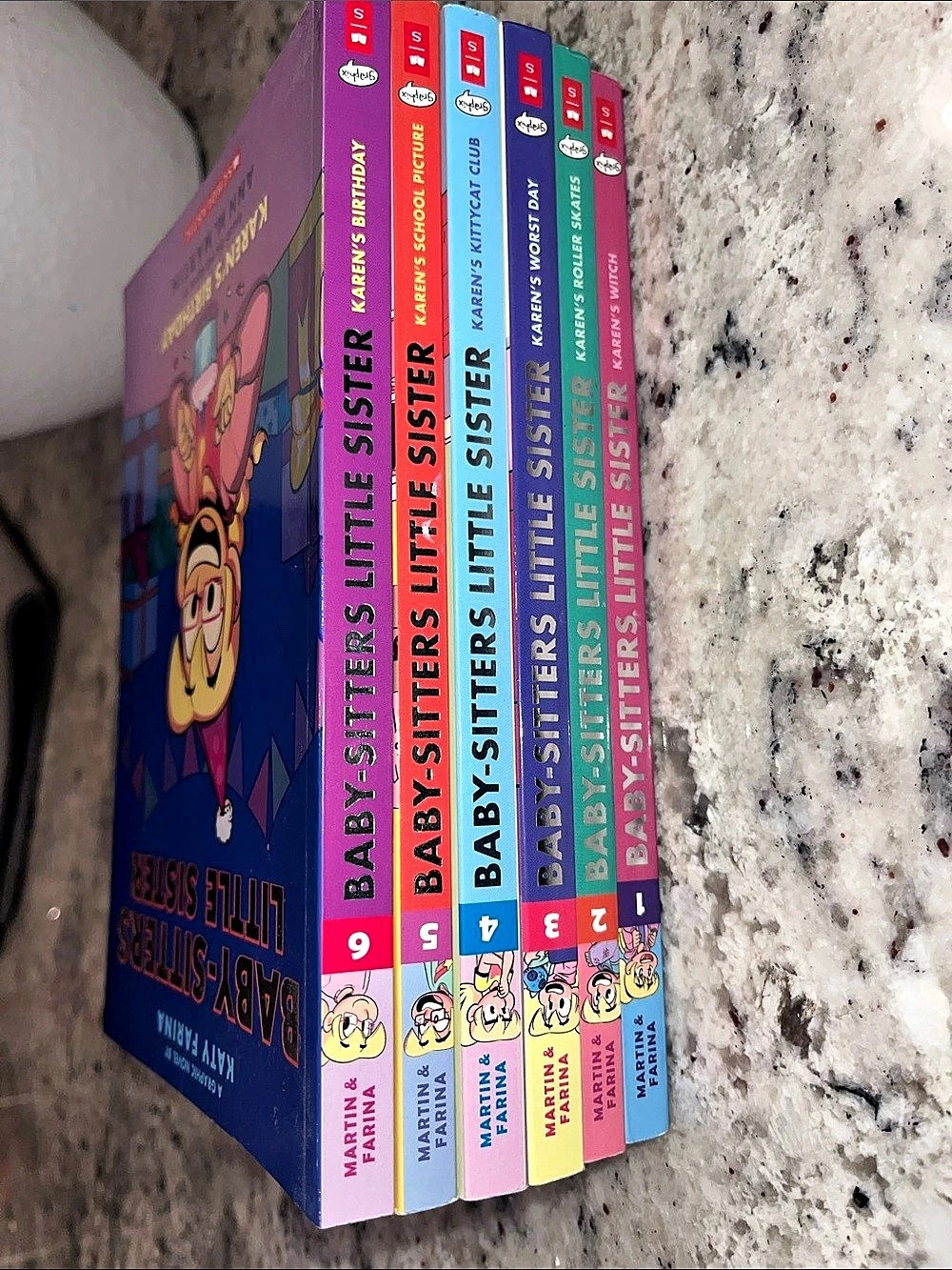 Baby-Sitters Little Sister Graphic Novels Books 1-6-Book